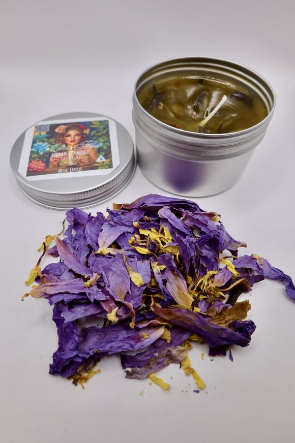 Bay Rum - THCA Hemp and Blue Lotus Candle
