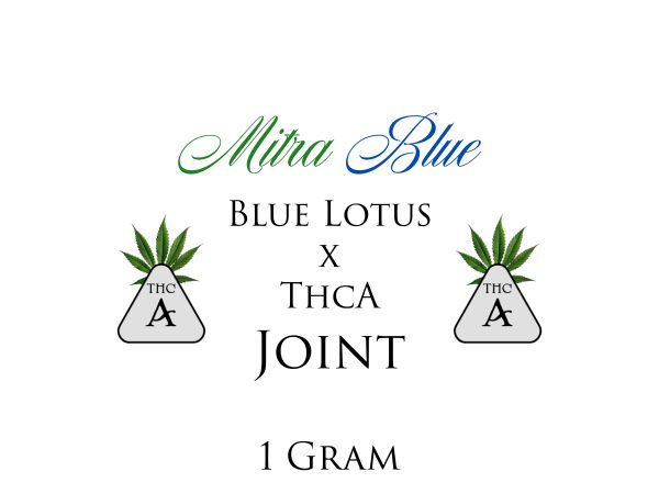 Blue Lotus x THCA (Indoor) Joint 1 Gram - Image 3