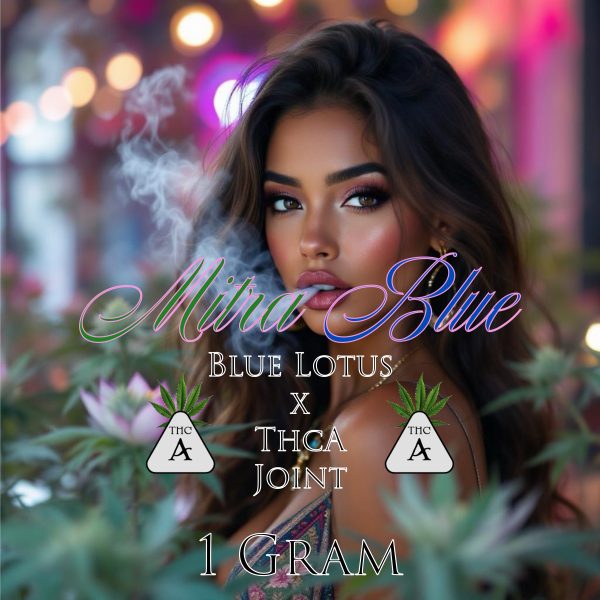 Blue Lotus x THCA (Indoor) Joint 1 Gram - Image 2